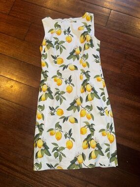 Madison Leigh Lemon Spring Summer Dress Size 4 Bachelorette Shower Euro Summer